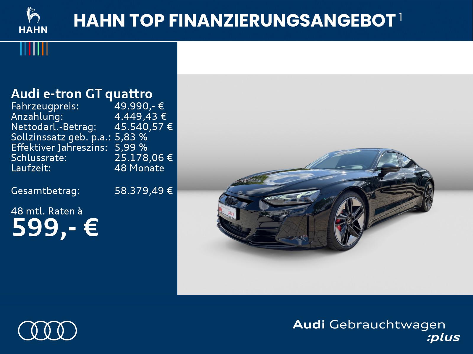 Audi e-tron GT quattro HUD Matrix B&O Pano