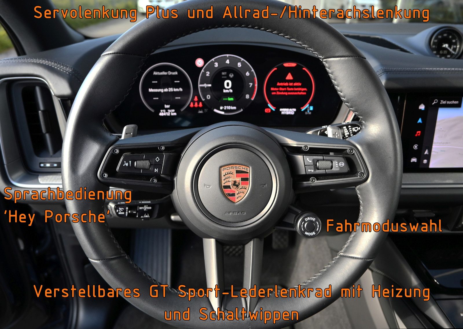 Fahrzeugabbildung Porsche Cayenne E-Hybrid SPORT DESIGN °UVP 156.695€°PDCC