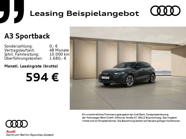 Audi A3 Sportback 40 TFSI e S line S tronic *ACC*