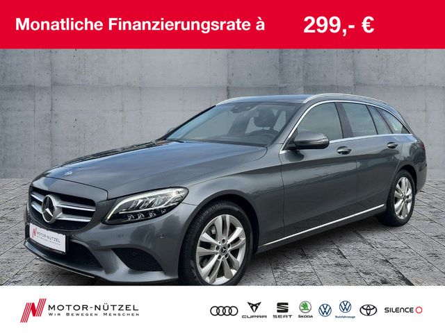 Mercedes-Benz C 180 AUT AVANTGARDE LED+NAV+RFK+GRA+SHZ+DAB+17"