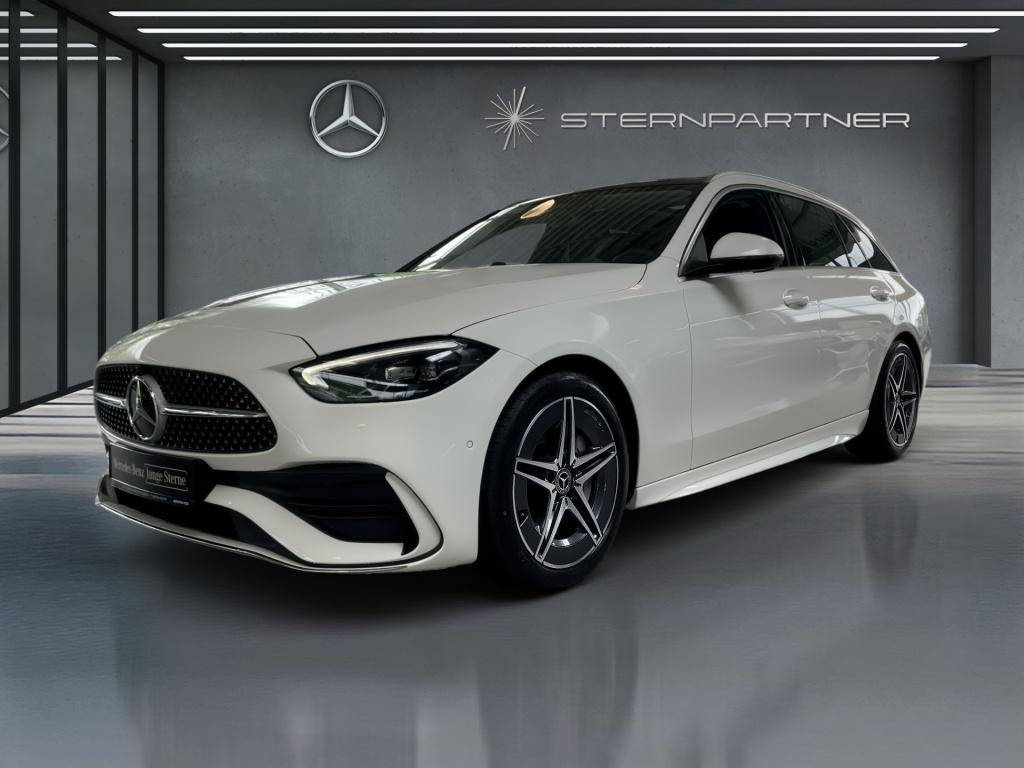 Mercedes-Benz C 200 d T AMG+PANO+AHK+Prv.Leasing ab 435,-