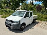 Volkswagen T5  Pritsche Doka Doppelkabine TÜV Klima AHK - Volkswagen T5: Doka