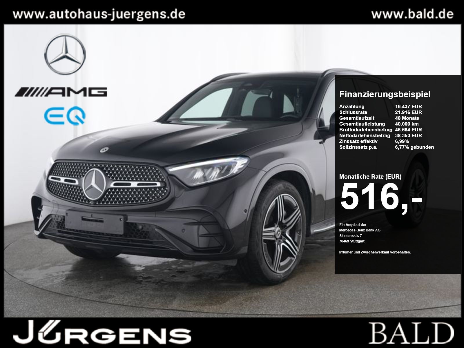Mercedes-Benz GLC 300 4M AMG Edition Pano AHK Night Memo Distr foto 1