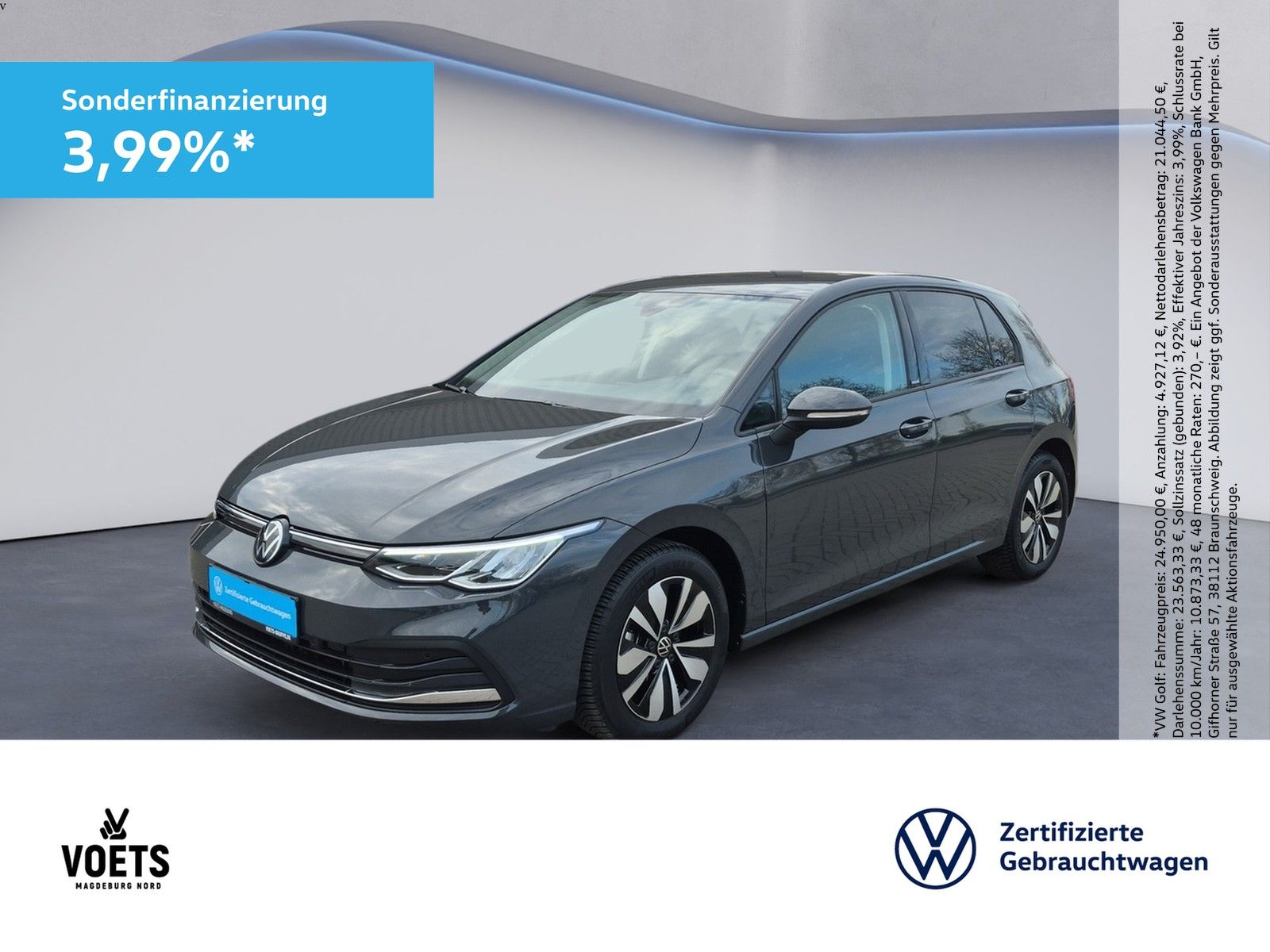 Volkswagen Golf VIII Lim. 1.0  TSI Move LED+PDC+SHZ+APP-CON