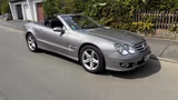 Mercedes-Benz SL 350 -(Facelift) Garagenfahrzeug Top Zustand - graue Mercedes-Benz SL-Klasse