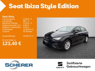 Seat Leasingangebot: Seat Ibiza Style 1.0 TSI Full Link LED Scheinwerfer S