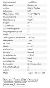 Volkswagen  T6 Kasten 2.0 mit Ausbau - Volkswagen Hamburg