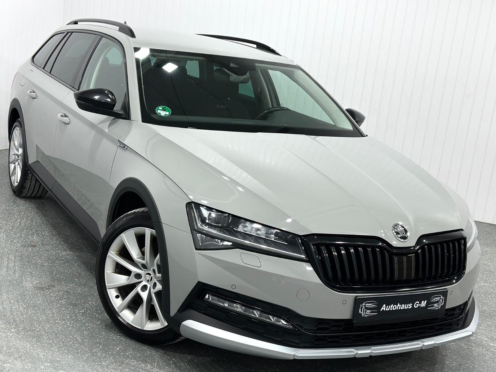 Skoda Superb Combi Scout 4x4/1-HD/U-FREI/SCHECKHEFT/DE