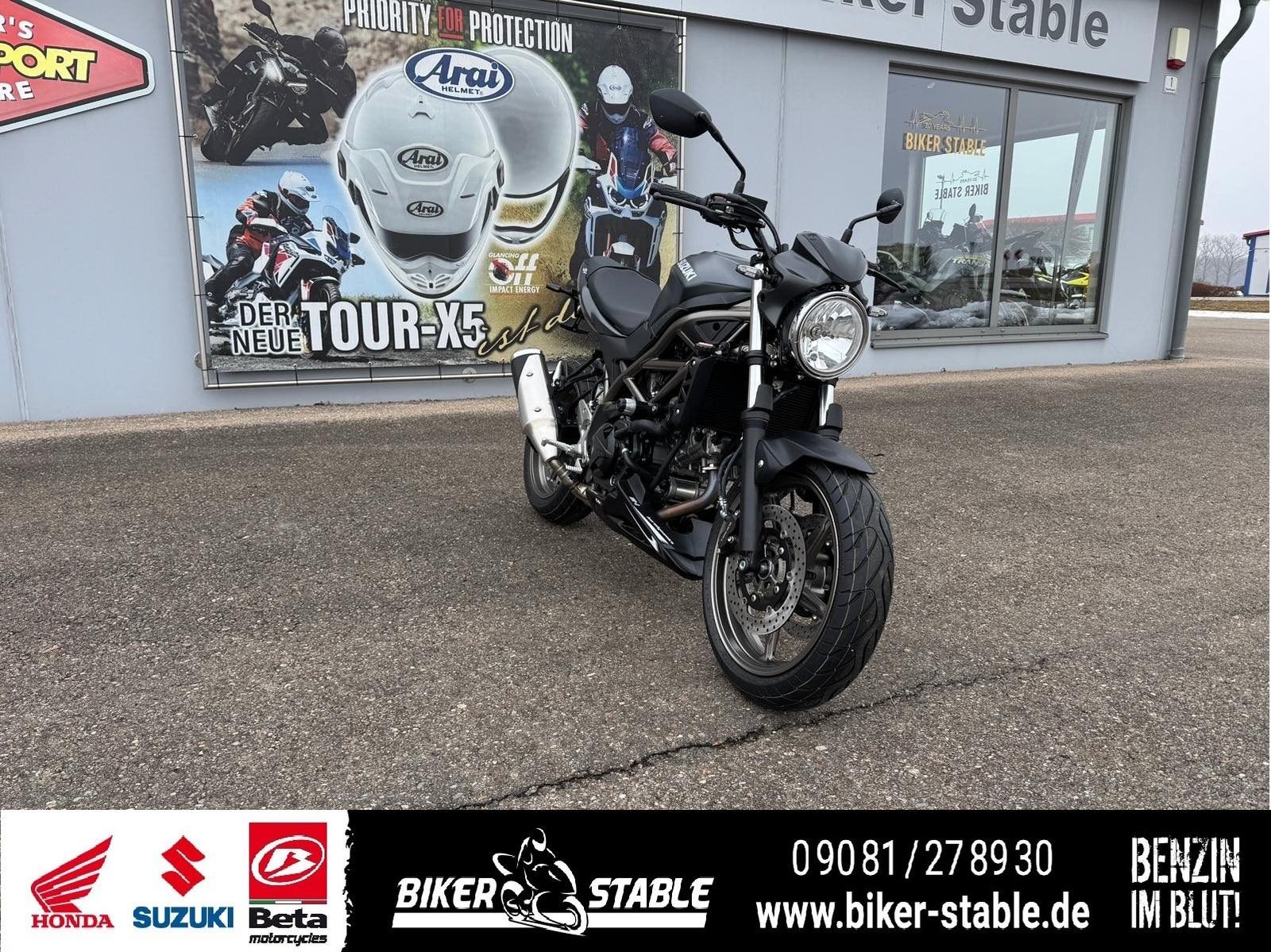 Suzuki SV650 Tageszulassung - Top Zubehör - KZ