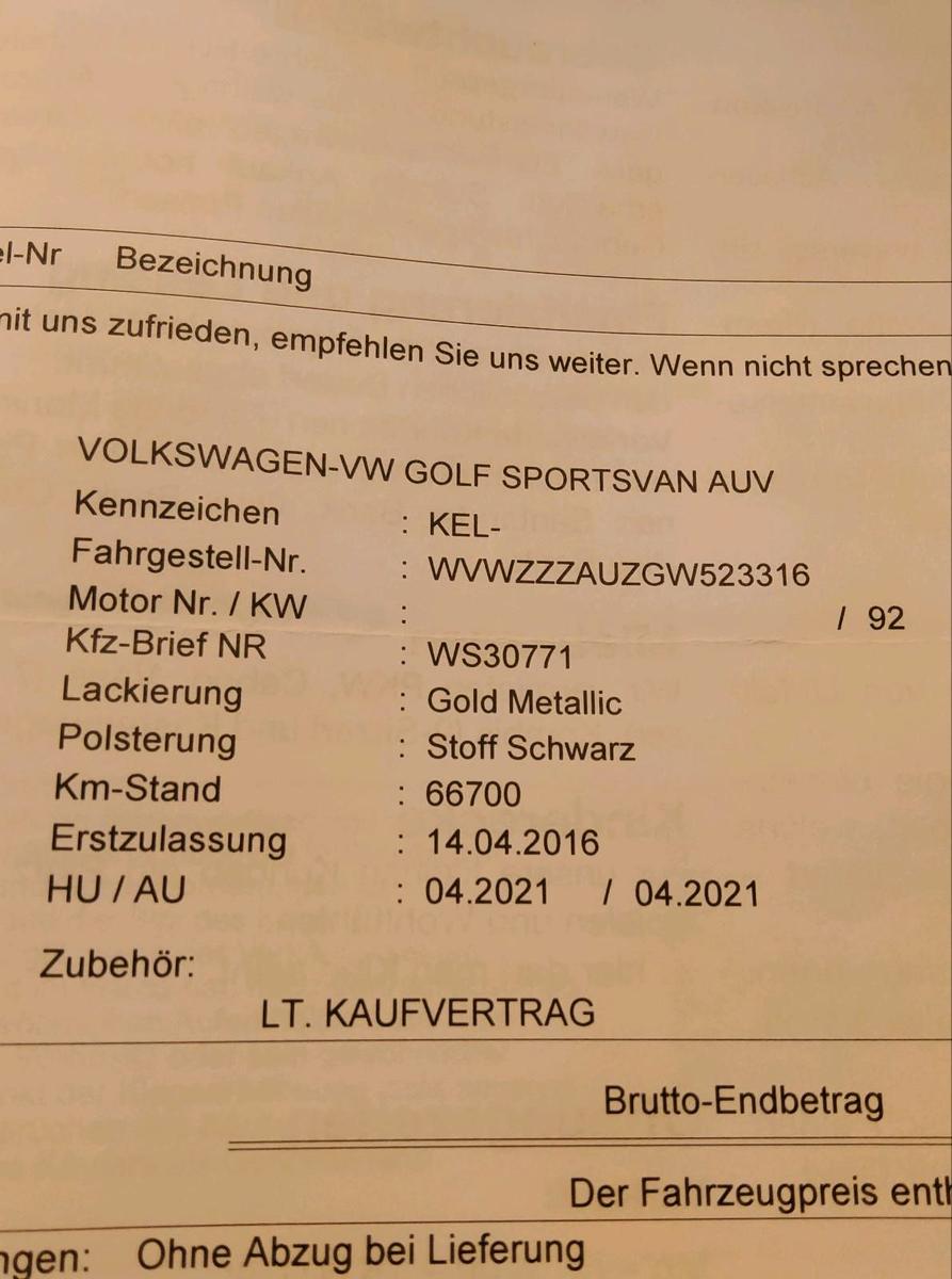 Volkswagen Golf