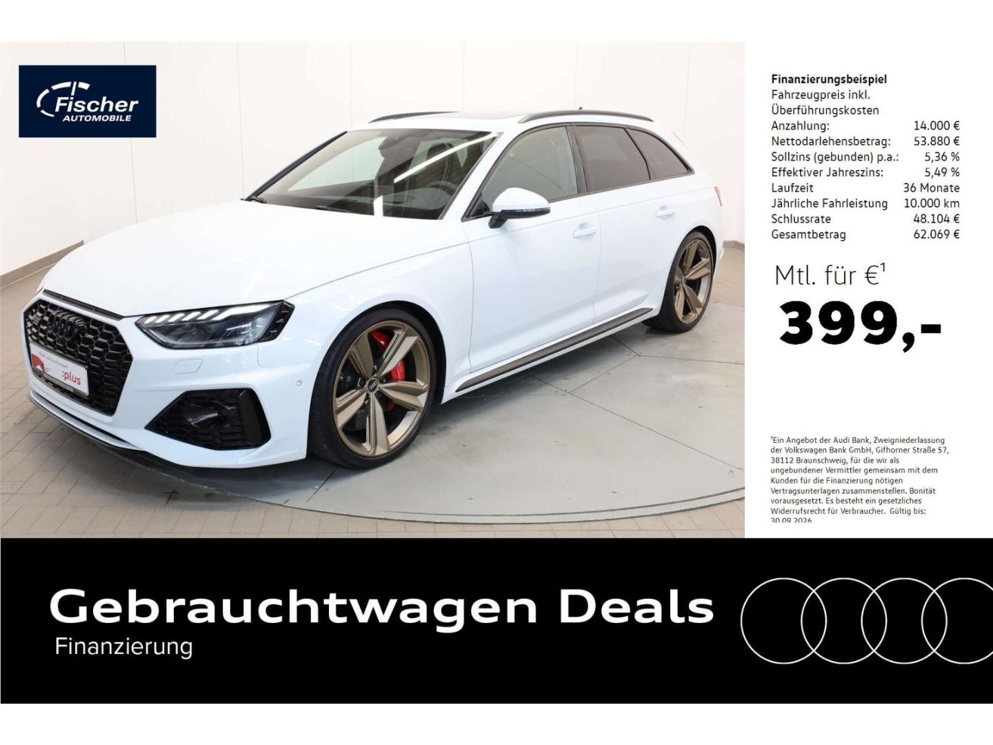 AUDI RS4 Avant TFSI quattro  B&amp;O/LED/SH/PANO/HUD