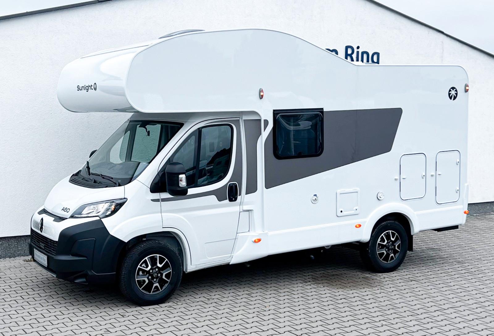 Sunlight A60 Markise Fahrradtr. Multimedia-Paket SAT/TV!