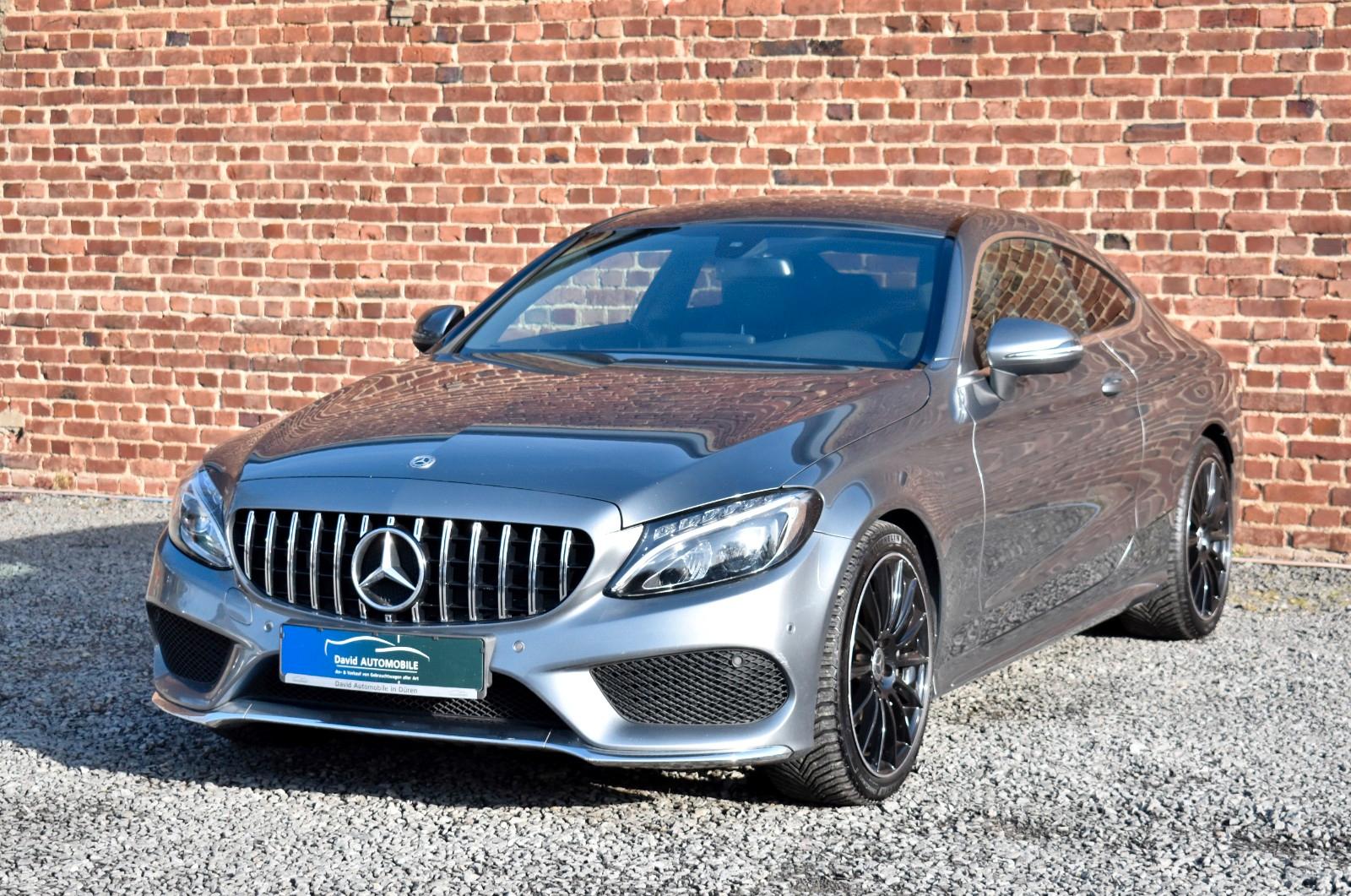 Mercedes-Benz C 180 Coupé AMG-LINE NAVI LEDER LED TEMPOMAT PDC