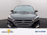 Hyundai Tucson 1,6l Style 8 fach bereift auf LM Felgen - : Schwarz, Felge