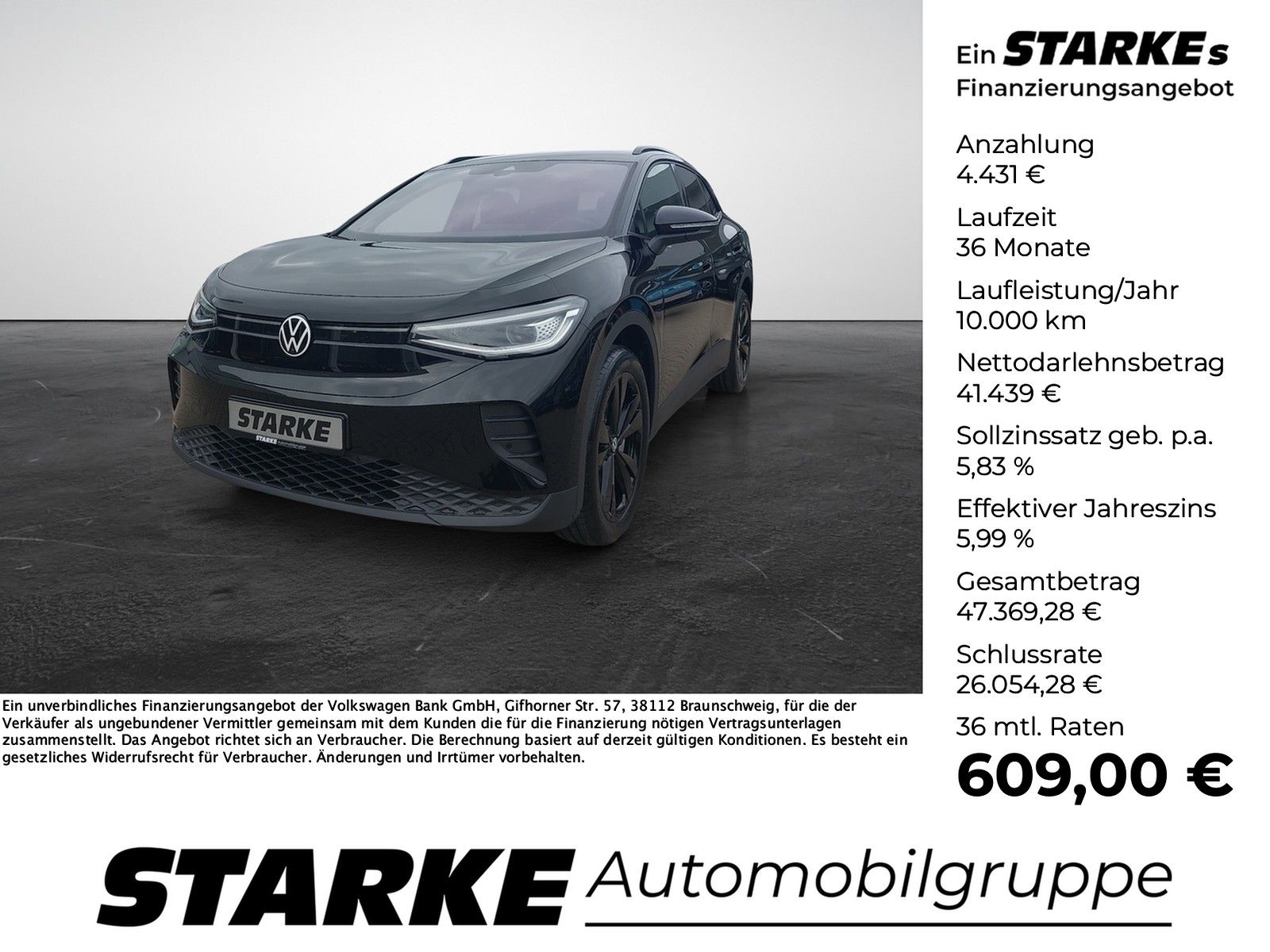 Volkswagen ID.4 Pro Black Edition HeadUp AHK Navi LED Kame foto 1