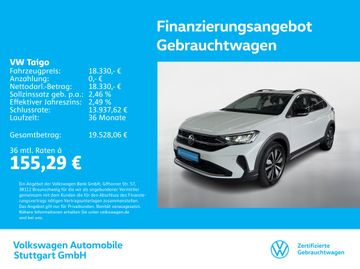 Volkswagen Leasingangebot: Volkswagen Taigo Goal 1.0 TSI Navi ACC LED SHZ PDC