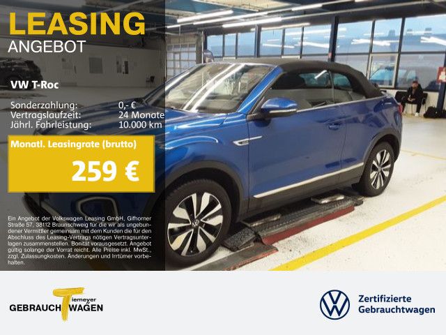 Volkswagen T-Roc Cabrio 1.0 TSI STYLE NAVI LED+ SITZH KAMER