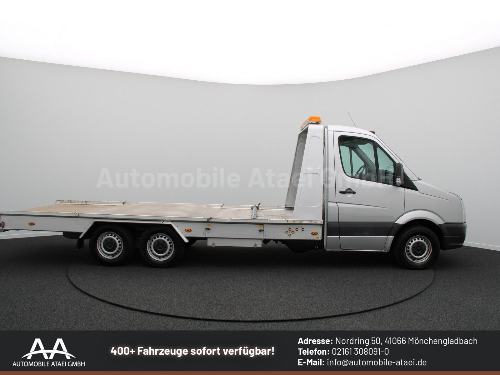 Fahrzeugabbildung Volkswagen Crafter Algema Blitzlader 1.HAND+ 3,3t NUTZLAST