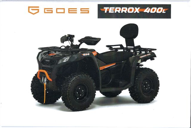 GOES TERROX 400L ABS, CVT, AZV, Seilwinde, T3b, Servo