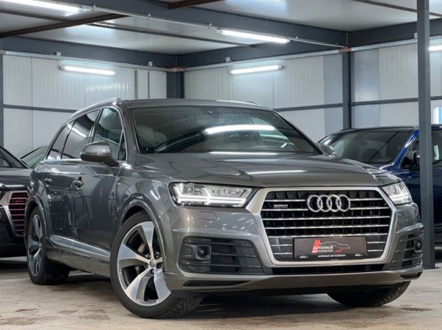 Audi Q7 S LINE-7SITZ-HUD-AIR-AHK-STHZ-BOSE-ACC-NIGHTV