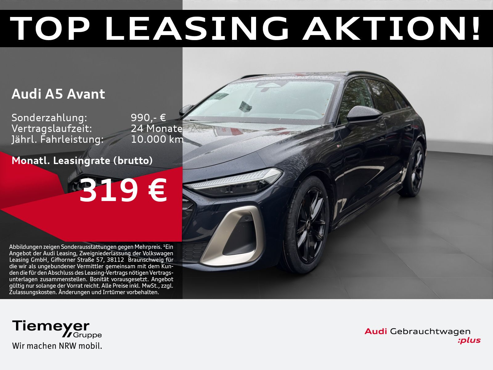 Audi A5 Avant TFSI Q S LINE EDT. ONE LEDER BF-DISPLAY