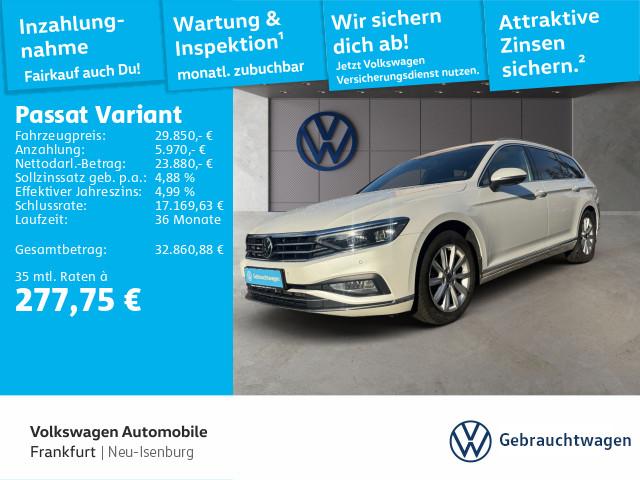 Volkswagen Passat Variant 2.0 TDI DSG Elegance Navi IQ.LIGH