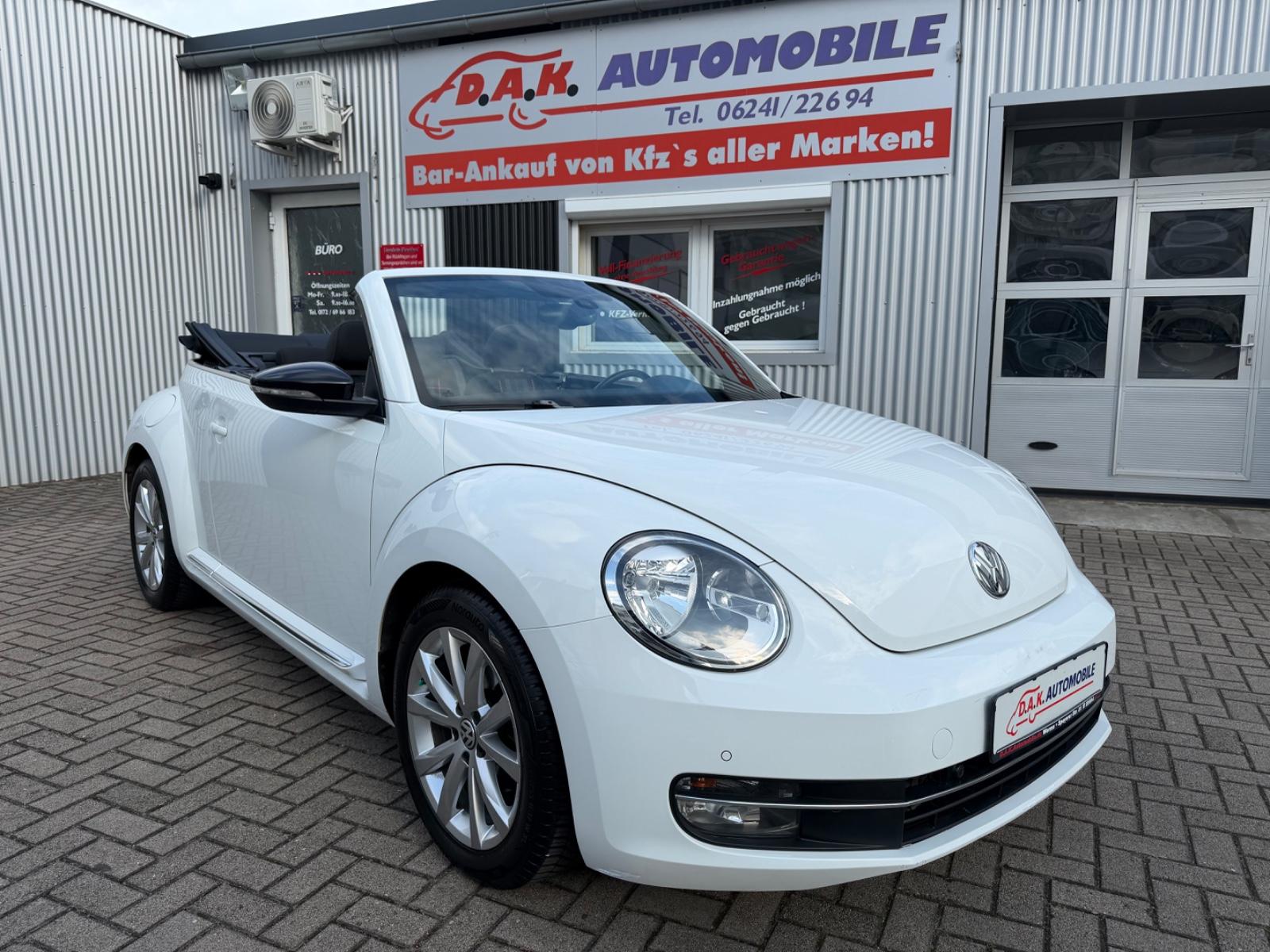 Volkswagen Beetle Cabriolet Club BMT 2.Hand+SHZ+Allwetter
