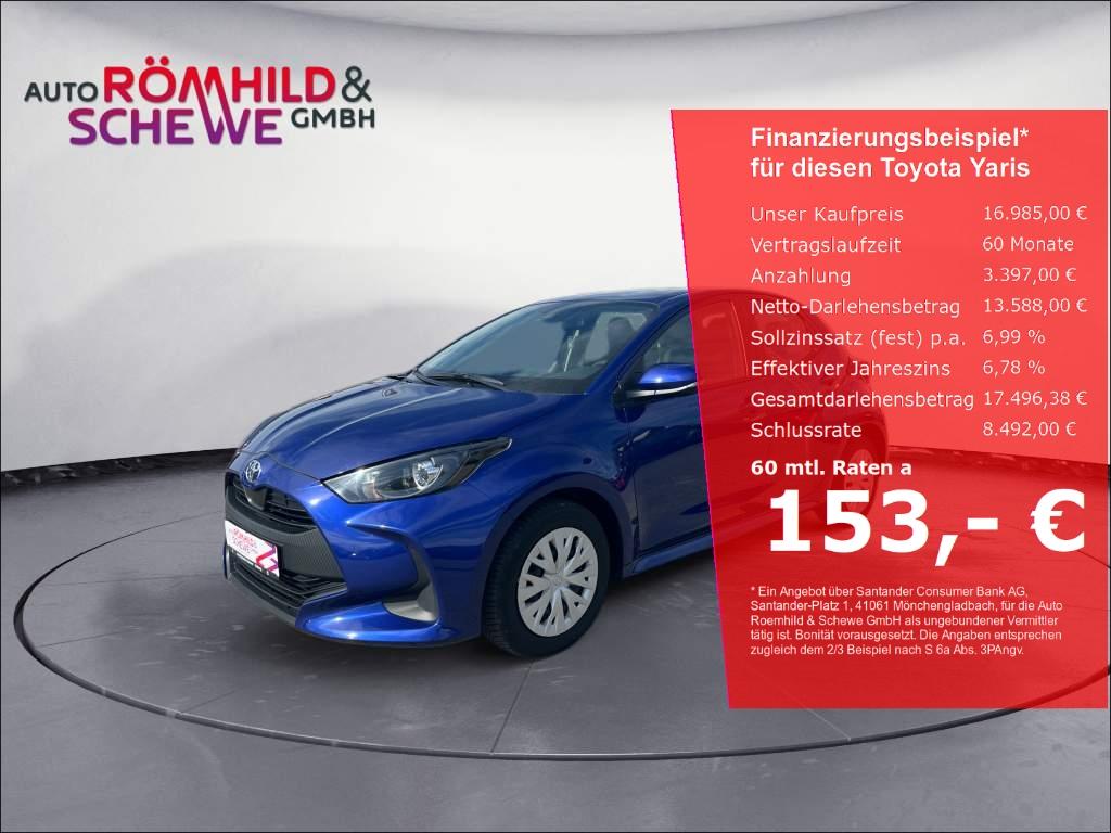 Toyota Yaris 1,0-l-VVT-i, 53 kW (72 PS) 5-Türer Comfort