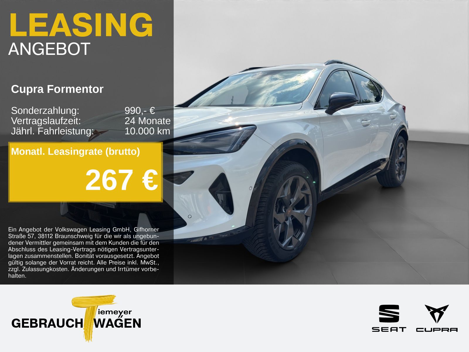 Cupra Formentor 2.0 TDI DSG NAVI ACC SENNH PARKLENK GJ