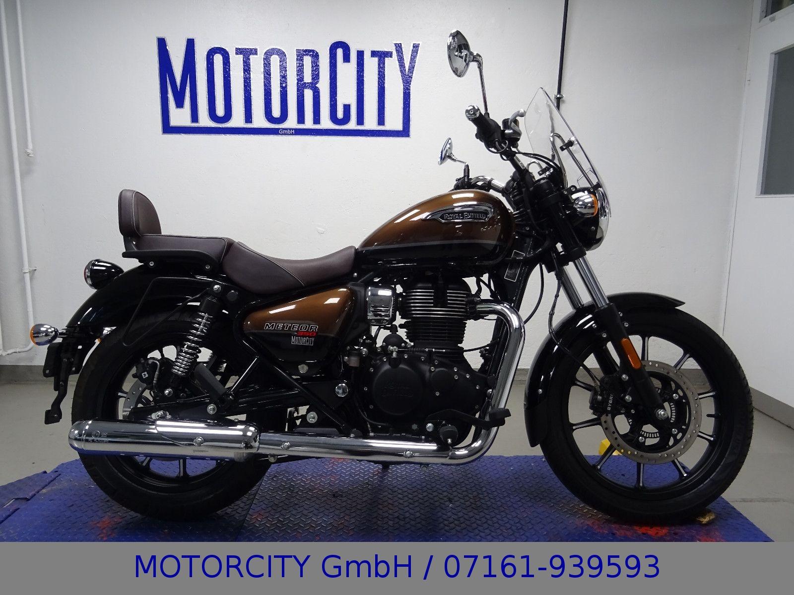 Royal Enfield Meteor 350 Supernova / brown / Heizgriffe /