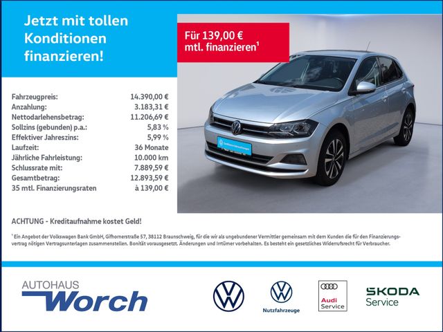 Polo 1.0 TSI United CLIMATRONIC+SHZ+NAVI