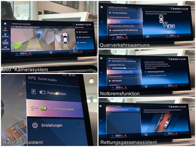 BMW i4 M50 M-Sitze Laser SurrView eGSD H&K ACC AHK foto 16