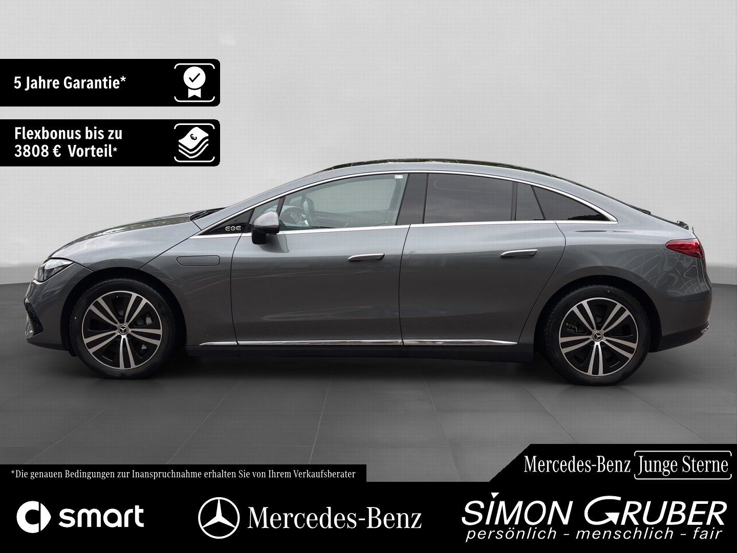 Fahrzeugabbildung Mercedes-Benz EQE 300 Electric Art Pano LED Guard 360 Kamera