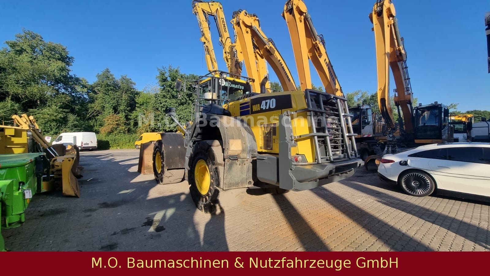 Fahrzeugabbildung Komatsu WA 470-8 / ZSA / Waage / AC/
