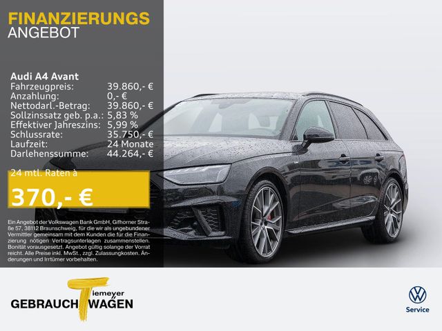 Audi A4 Avant 40 TFSI Q 2x S LINE MATRIX AHK NAVI+ VI