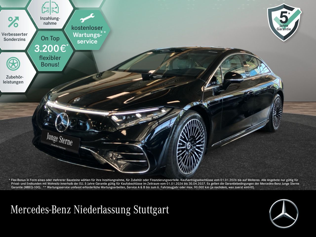 MERCEDES-BENZ EQS 580 4M AMG STYL/PREM.+/PANO/21"/NAPPA/CARBON