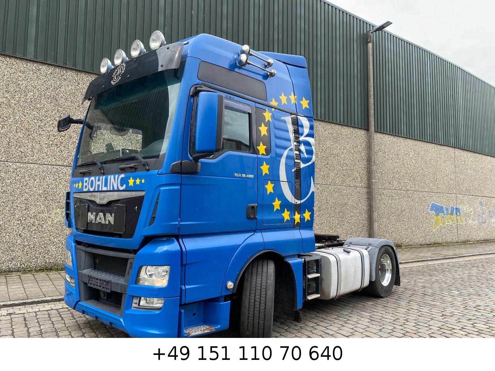 MAN TGX 18.480 XXL  Euro 6 , Intader, 2 Tanks , TOP,