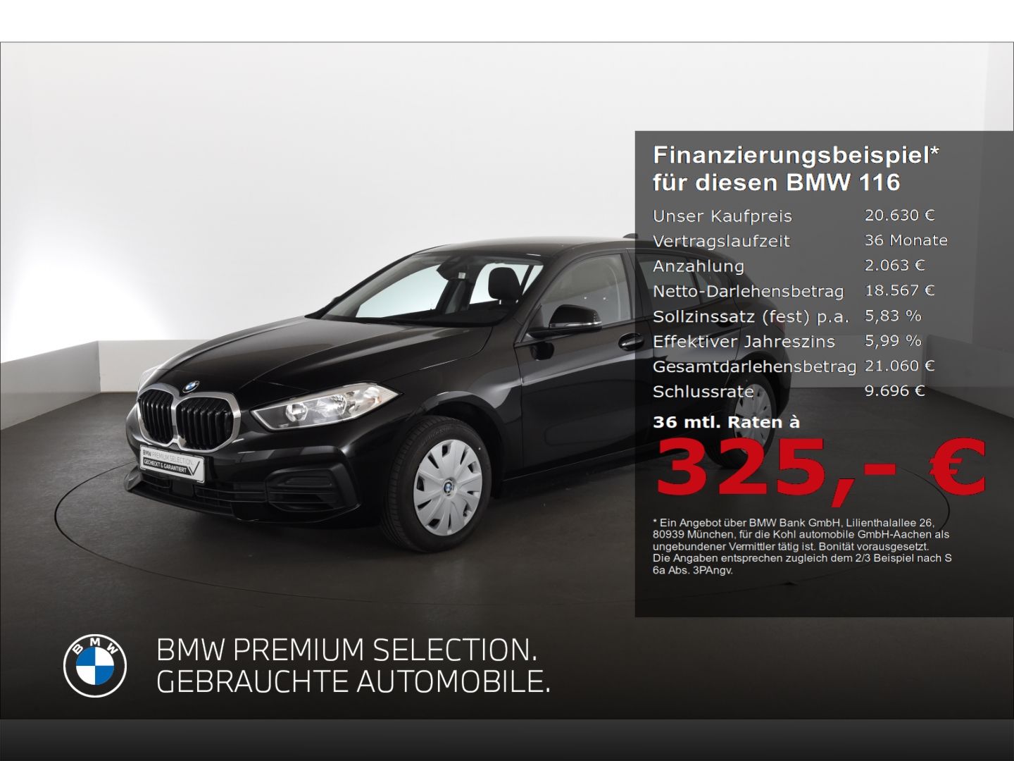 BMW 116 i Lederlenkrad DAB Live Cockpit Professional