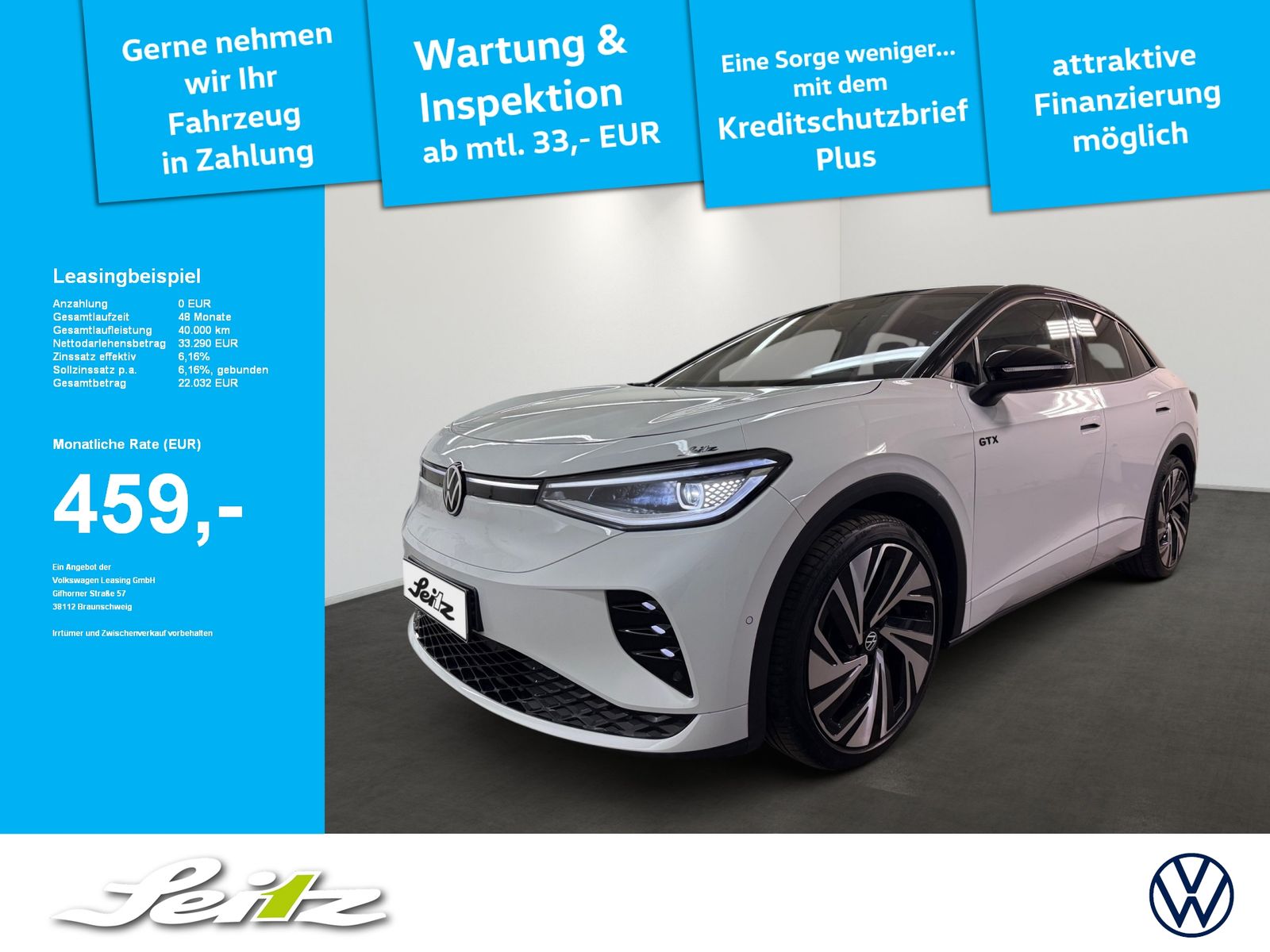 VW ID.5 4M GTX *AHK*MATRIX*PANO*KAMERA*NAVI*