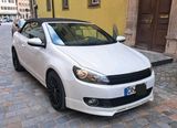 Volkswagen Vw Golf cabrio 1,6 tdi weiss wenig km 2 hd - Volkswagen Golf: Weis