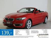 BMW 228i Cabrio Luxury Line Navi Xenon HiFi Leder