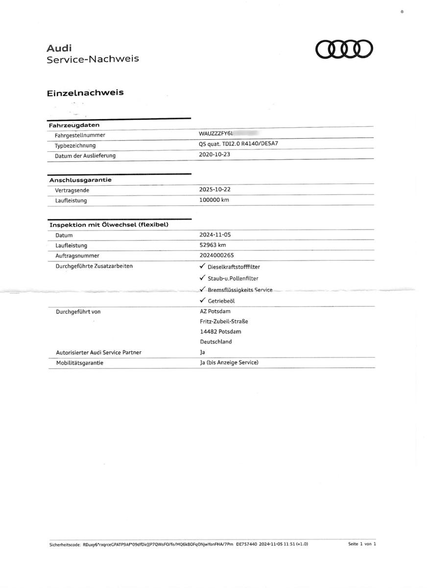 Audi Q5 40 TDI quattro sport S line Sport-Paket Plus