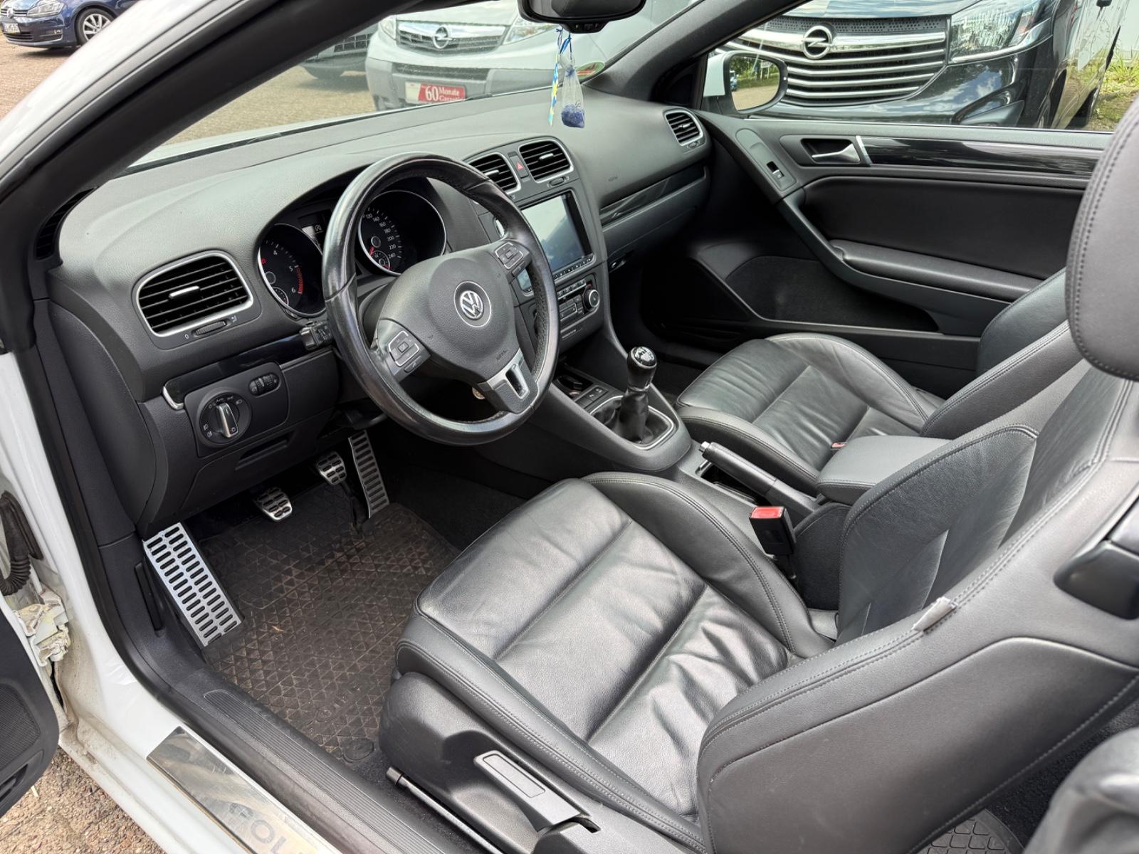 Volkswagen Golf VI 1.6TDI Cabriolet Kam Leder Navi Sitzheiz