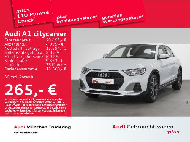 Audi A1 citycarver 30 TFSI Virtual PDC+