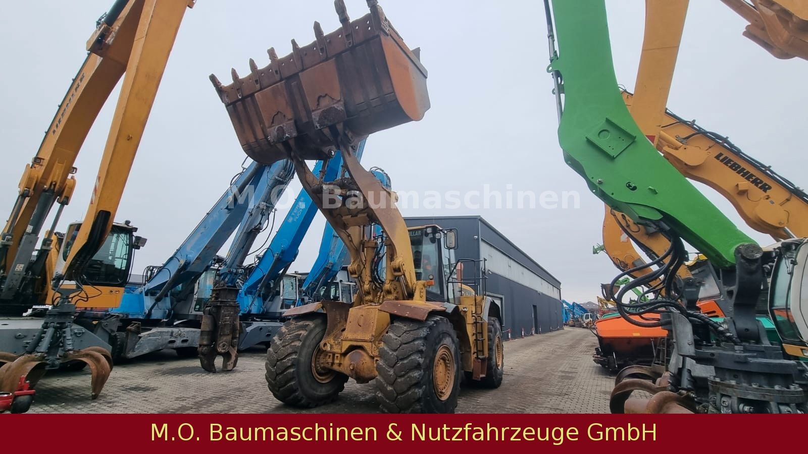 Fahrzeugabbildung CAT 980 G / AC / ZSA / Waage / Half Steering /