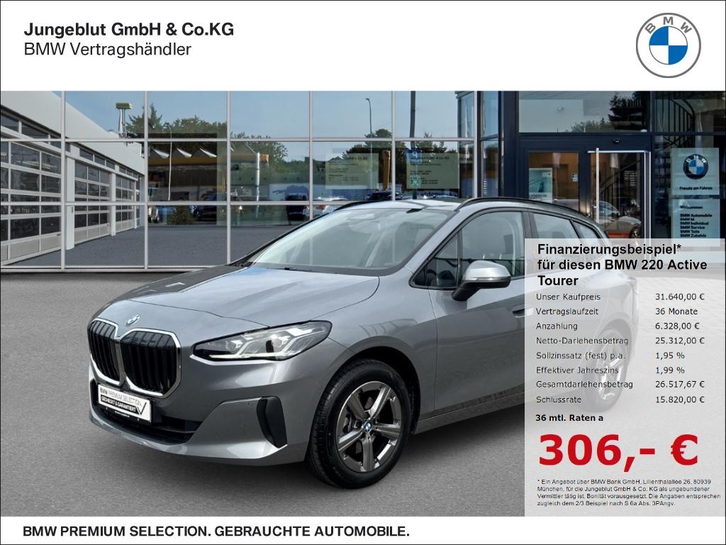 BMW 220 Active Tourer i AHK/Sitzhg./Adapt.LED-Schein