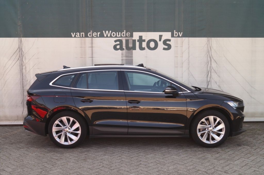 Skoda Enyaq iV 80 204pk 77kWh -SOH91%-PANO-TREKHAAK-EC imagem 2
