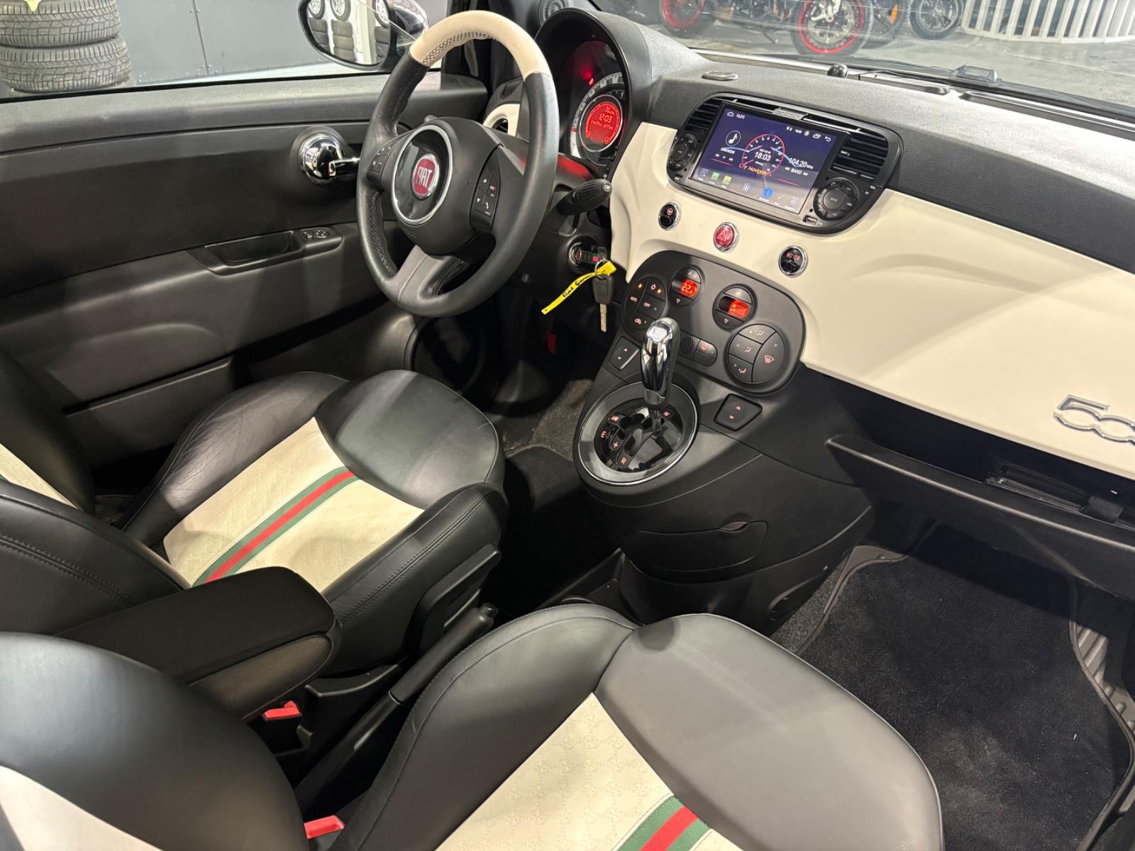 Fiat 500 Cabrio by Gucci*Leder*Klimaaut.*