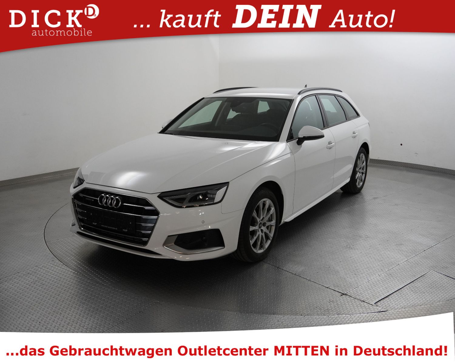 Fahrzeugabbildung Audi A4 Av 40TFSI Quatt S-Tr NAV+LED+AHK+ACC+STANDHZ+