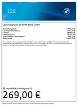 BMW 120i Hatch Sport Line DAB LED WLAN Komfortzg. - BMW 120: 120i